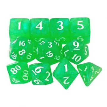 Eclipse 11- Dice Set Lime Green - image of product number: 1