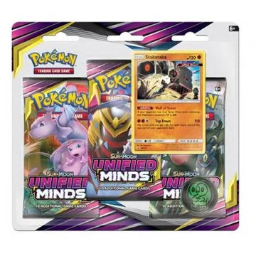 Pokémon TCG: Unified Minds 3-Booster Blister - slika proizvoda pod brojem: 1