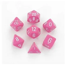 Preporučeni proizvod: Chessex Opaque Pink with White